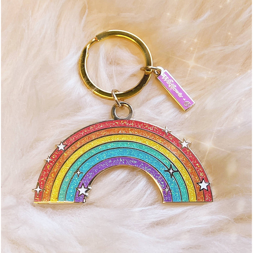 Rainbow keychain