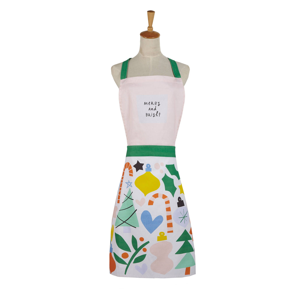 Holiday Icons Print Apron by Ampersand