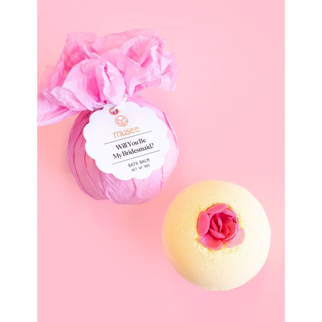 Will you be my bridesmaids bath bombs