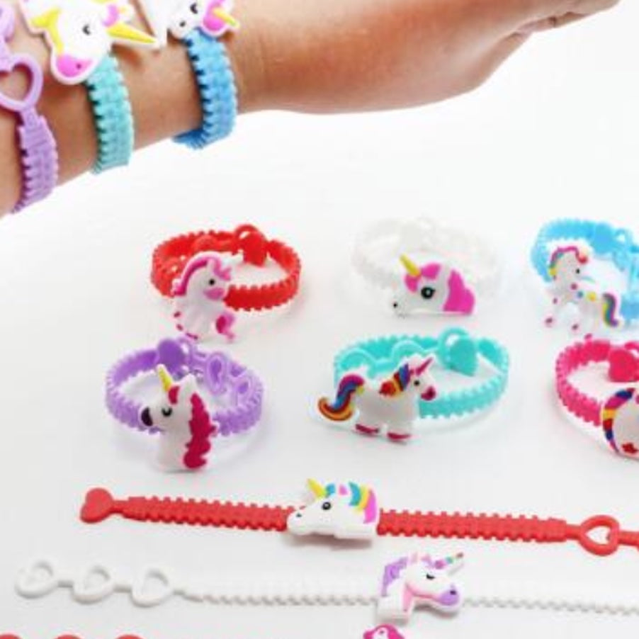 unicorn bracelet bath bomb