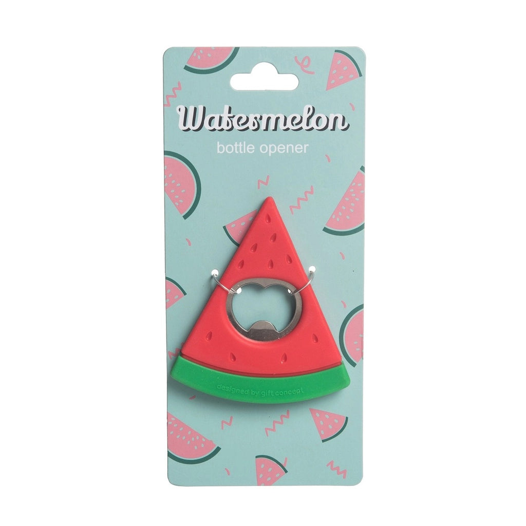 Watermelon bottle opener