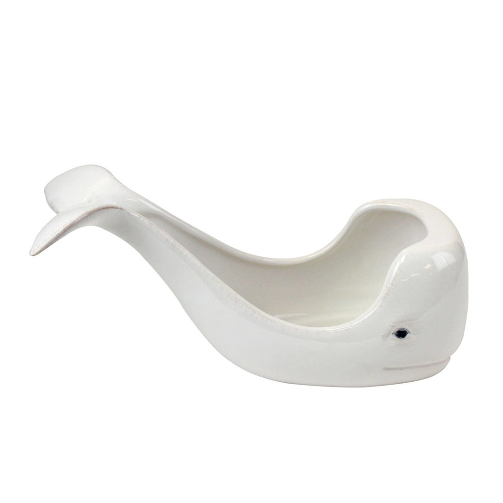 whale ceramic spoon rest, whale spoon holder, whale holder